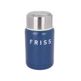Hectarul - Recipient etans din inox pentru mancare 500 ml albastru Friss